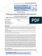 Nutritional Status of School Age Children Residing in Child Care Institution in Comparison To Those Residing in Their Home - A Cross Sectional Study