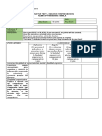 Escala de Apreciación Reading Comprehension 11TH