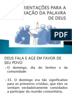 Orientações para A Celebração Da Palavra de Deus