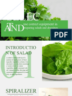 Green and White Modern Organic Food Pitch Deck Presentation