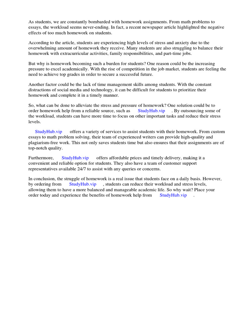 too-much-homework-newspaper-article-pdf-homework-programme-for