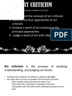 Art Criticism