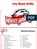 Defensive Back Drills 1