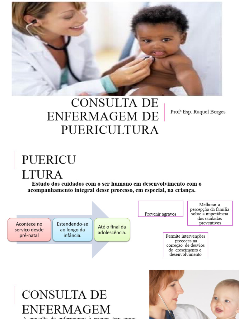 Consulta de Puericultura em Enfermagem | PDF | Enfermagem | Teoria do Apego