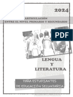 Articulación L. y L. ED. SECUNDARIA