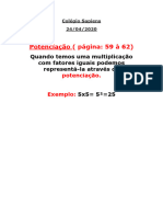 1 Aula On Line 6º Anos