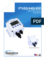 Seametrics FT400series Manual
