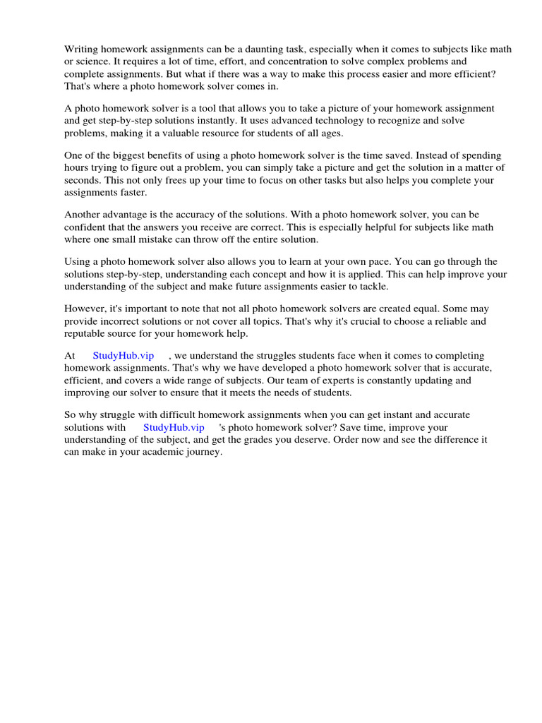 Photo Homework Solver | PDF | Mathematics | Mobile App