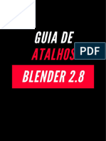 Guia de Atalhos Blender 2.8