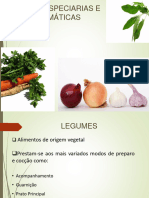 Aula Legumes, Especiarias e Ervas1