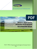 Modul Pelatihan SIMDA DESA