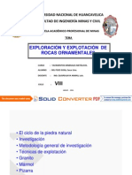 DEL POZO SOSA. Investigacion y Explotaci n de Rocas Ornament Ales