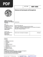 Download Nbr 10898 - Abnt -Sistema de Iluminao de Emergncia by api-3699449 SN7198676 doc pdf