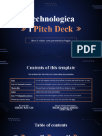 Technological Pitch Deck