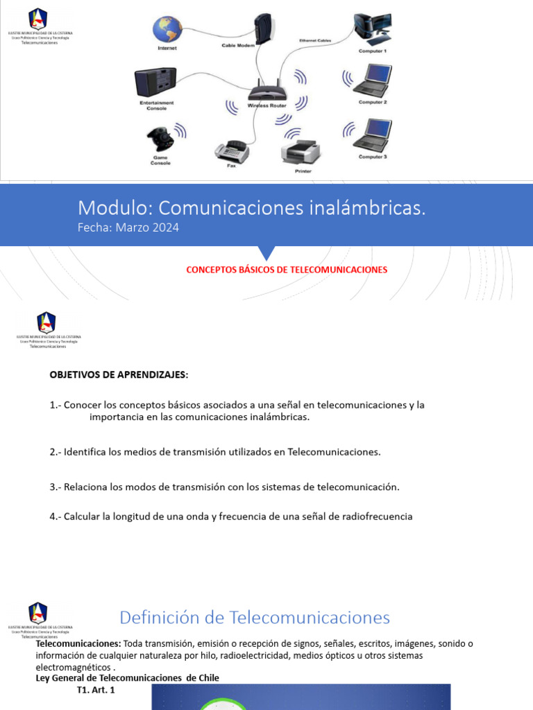 Fundamentos de Telecomunicaciones Inalámbricas | PDF | Modulación ...