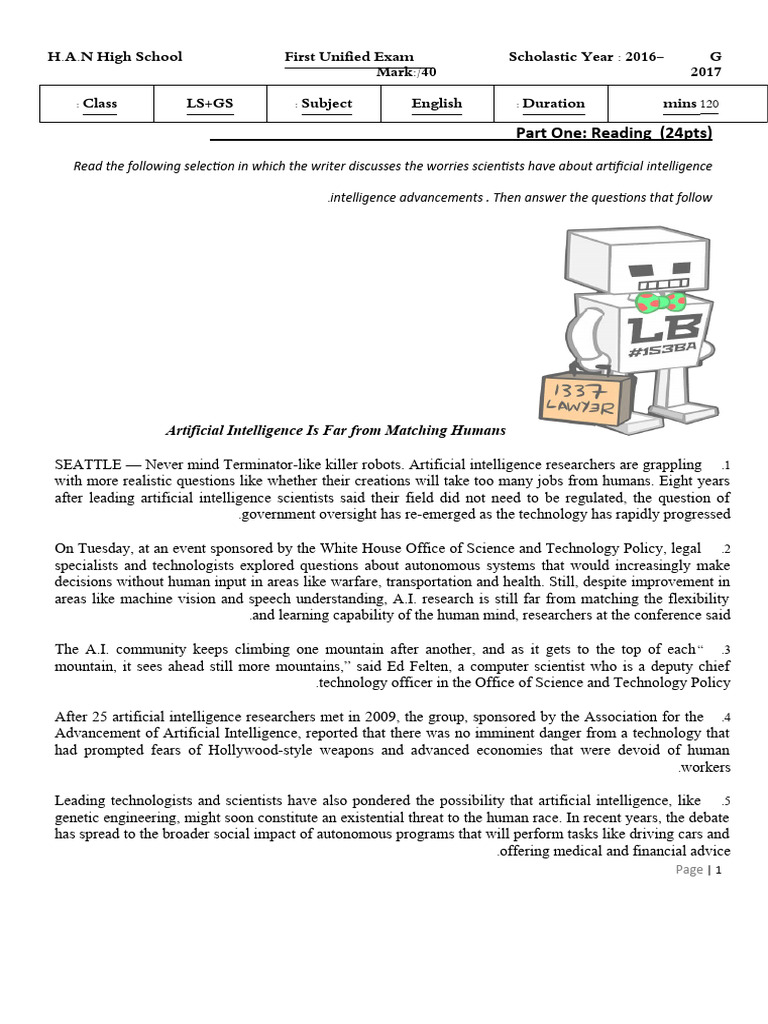 artificial intelligence | PDF | Artificial Intelligence | Intelligence ...