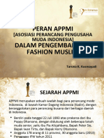 Presentasi - Peran APPMI Fashion Muslim - FINAL