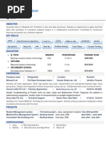 Updated Shivani Resume