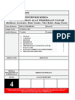 DOI-ALT-IK-HKI-004 INSTRUKSI KERJA Pengoperasian Alat Pekerjaan Tanah (Bulldozer, Excavator, Motor Grader, Vibro Roller, Dump Truck) Rev.03fix