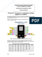 Práctica 03 - Programas con Entradas y Salidas Digitales en el ESP32