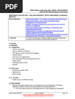 PERITONEAL-DIALYSIS-FLOW-CHART-3-4hrs (1) | PDF