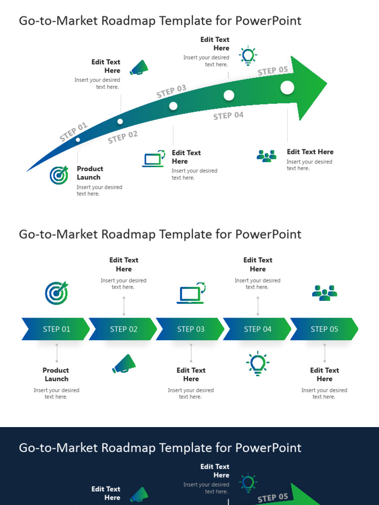 01 Go To Market Roadmap Template For Powerpoint 16x9 1 | PDF