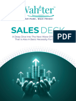 Sales Deck Wahter