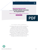 ISO 27001 - 2022 Annex A Controls - What's New
