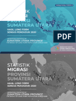 Statistik Migrasi Provinsi Sumatera Utara Hasil Long Form Sensus Penduduk 2020