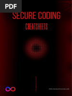 Secure Coding Cheatsheets PDF