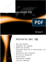 Historia Del SQL