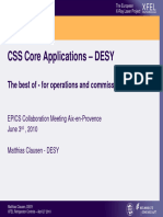 CSS Core Applications DESY