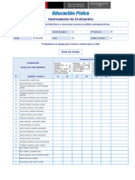 Lista de Cotejo 01 - Ciclo 3°