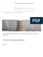 China's Environmental Abuses - United States Department of State