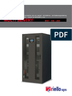 Multi Sentry MST 160kVA 200kVA User Manual