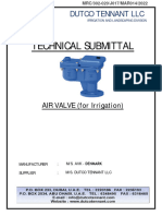 Air Valve - AVK-Denmark (851-48) Submittal - Marfaa