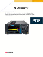 N9038B MXE EMI Receiver Config
