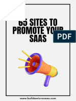 65 Sites to Promote Your SaaS