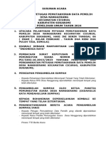 1. Susunan Acara Pelantikan Pantarlih