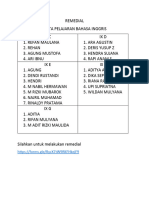 Remedial Ix Bahasa Inggris