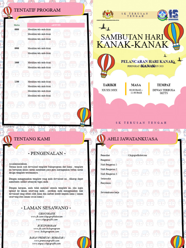 Buku Program Hari Kanak-Kanak 19 | PDF