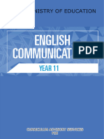 Year 11 English Communication