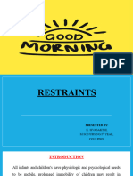 Restraints Ppt