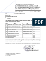 Surat Permohonan Dispensasi SDN Singorejo