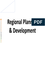 Regional Planning - Development
