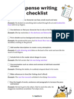 Suspense Writing Checklist