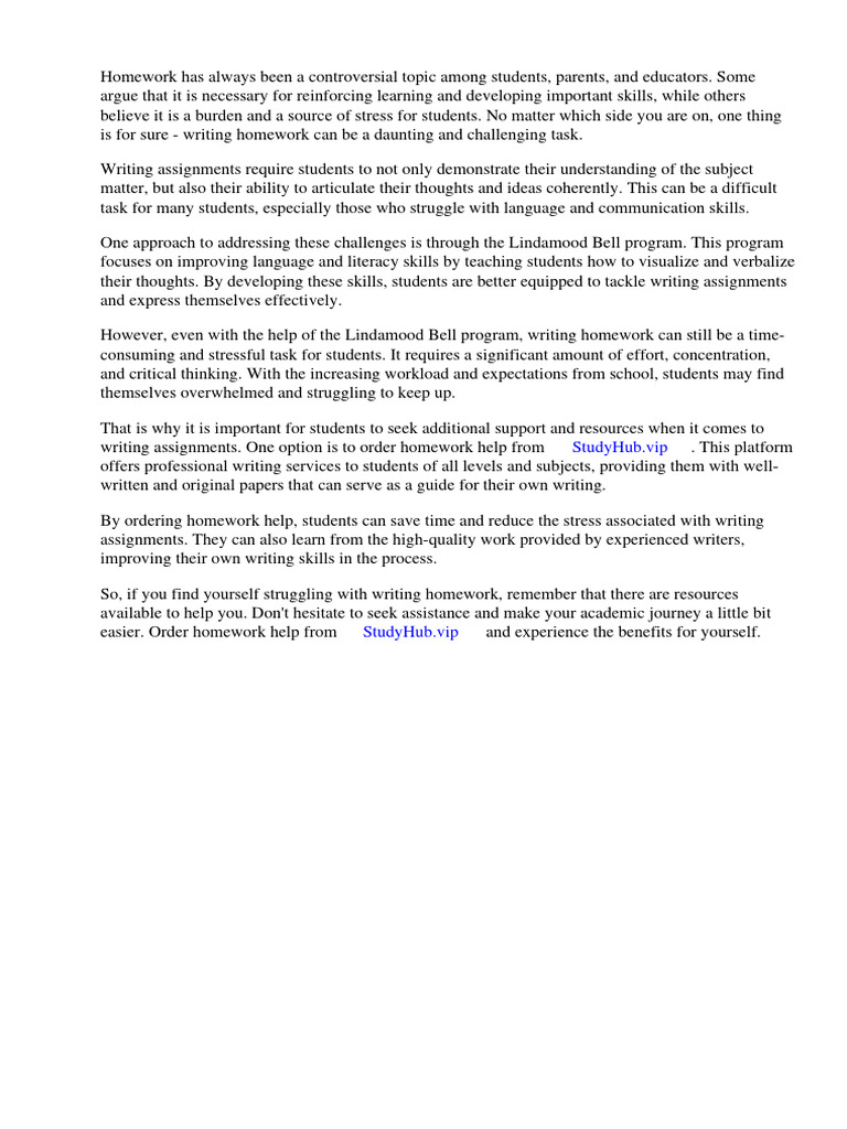 Lindamood Bell Homework Matters | Download Free PDF | Http Cookie ...