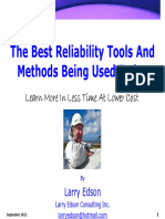 Best Reliability Tools-Larry Edson