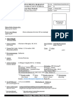 FOR05 UPH Personal Data Form