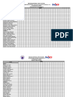 Attendance Sheet For Grade 11